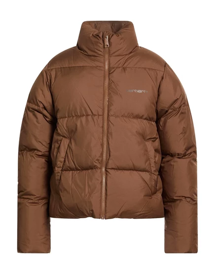 Мужской пуховик Carhartt Puffers короткий, коричневый