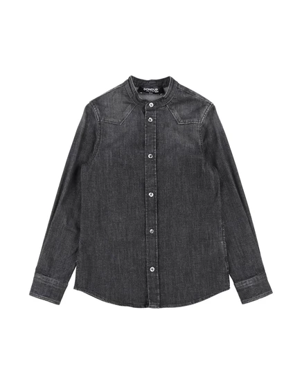 Мужская джинсовая рубашка Dondup superweek_kid, чёрная