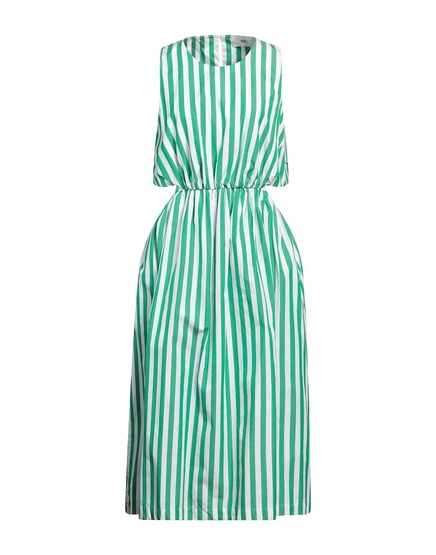 SOLOTRE Midi dresses зелёный