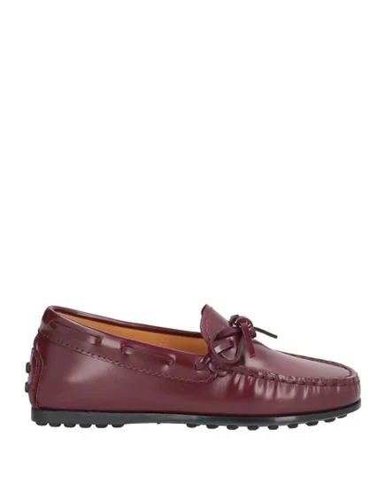 TOD'S Мокасины бордовый