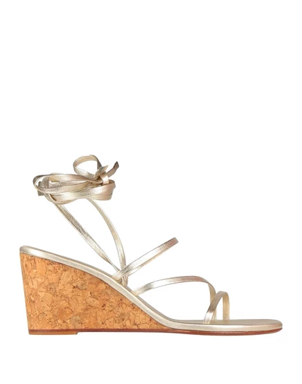 ANCIENT GREEK SANDALS PAPERMAG платиновый