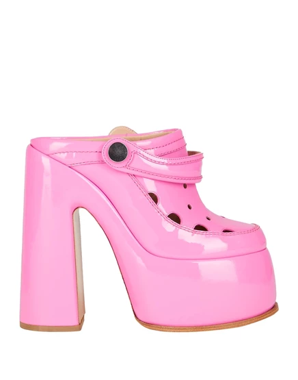 Женские мюли Casadei Papermag, розовые