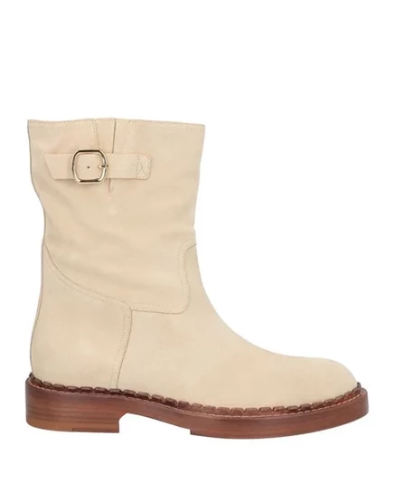 SANTONI Полусапоги и высокие ботинки бежевый