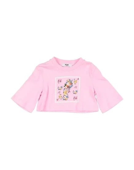 Женская футболка MSGM, розовая