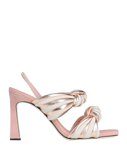 Женские босоножки Pollini Papermag, медные