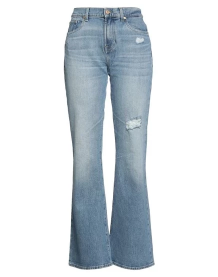 7 FOR ALL MANKIND Джинсовые брюки синий