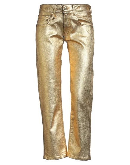 R13 Jeans золотистый
