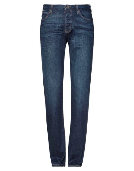 Мужские джинсы Emporio Armani WONDERWOMAN прямые, синие