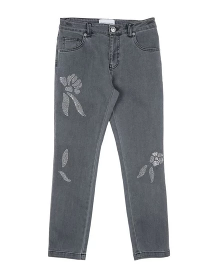 Женские джинсы Ermanno Scervino Junior, скинни, серые