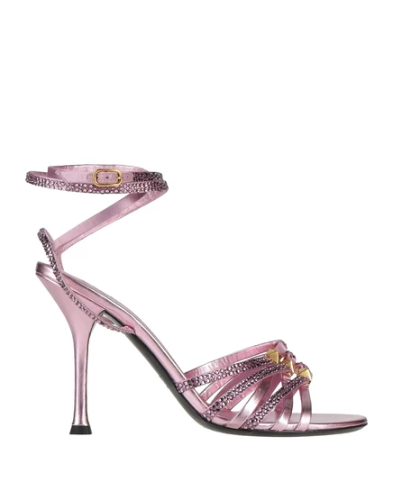 Женские босоножки Valentino Garavani, светло-розовые
