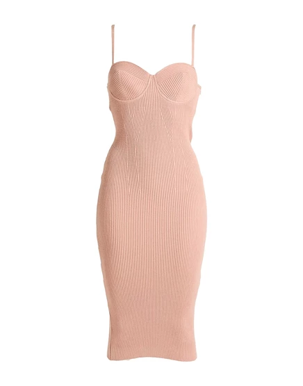 Платье Elisabetta Franchi WONDERWOMAN, розовое