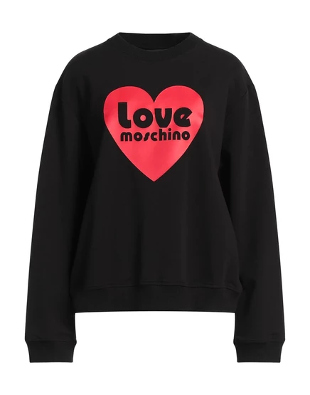 Женский свитшот Love Moschino Wonderwoman, черный