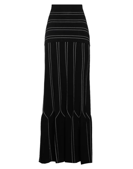 ELISABETTA FRANCHI Длинные юбки чёрный