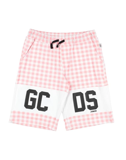 Детские брюки GCDS Mini, розовые