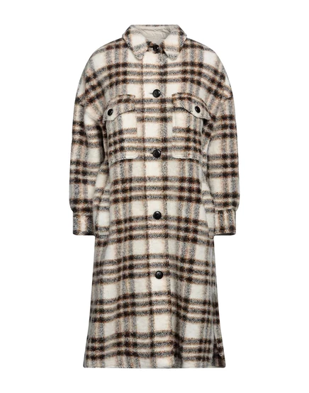 Женское пальто Marant Étoile Papermag, бежевое