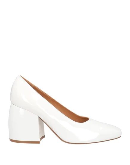 Женские туфли Maison Margiela, лакированные, белые
