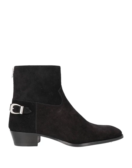 Мужские полусапоги Celine Ankle boots замшевые, черные