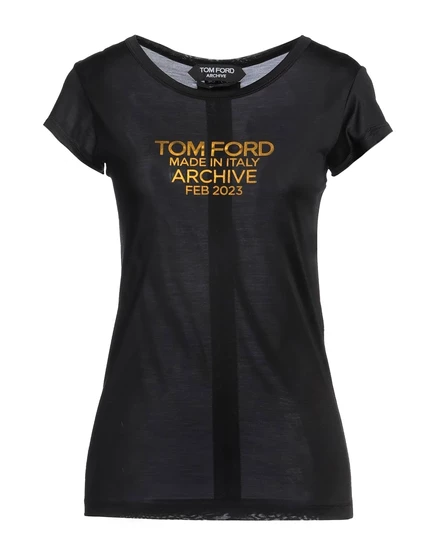 Мужская футболка Tom Ford Papermag, черная