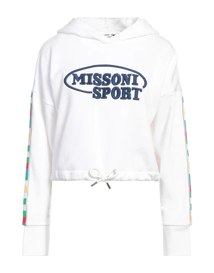 Женское худи Missoni Papermag, белое