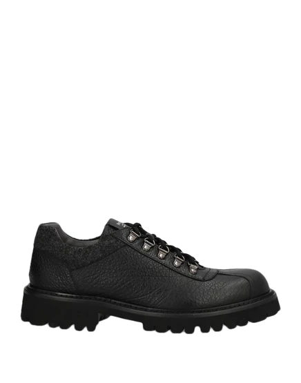Мужские кожаные ботинки Pollini JADR, чёрные