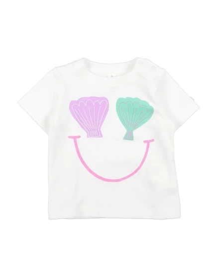 Детская футболка Stella McCartney Kids джерси, белая