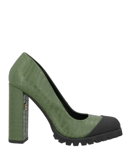 ROBERTA DI CAMERINO Pumps зелёный милитари