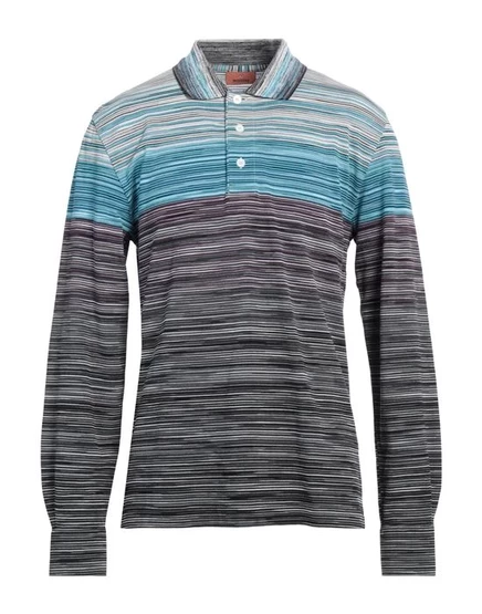 MISSONI Поло бирюзовый