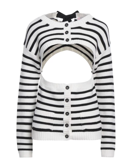 Женский кардиган RedValentino Papermag, белый