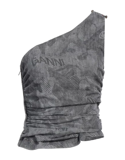 GANNI PAPERMAG серый