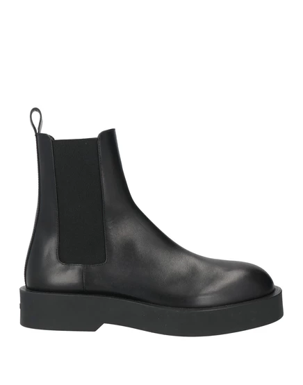 Мужские челси Jil Sander, кожаные, черные