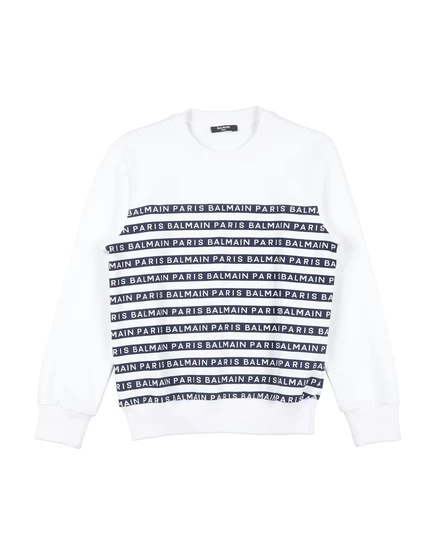 Детский свитшот Balmain Promotion Junior, темно-синий