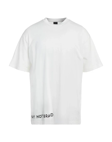 Мужская футболка Why Not Brand Hamish, белая