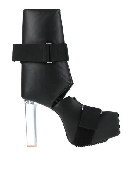 Женские сапоги Rick Owens на шпильке, черные