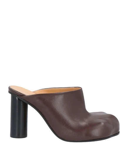 Женские мюли JW Anderson, шоколадные