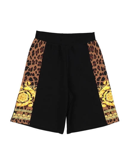 Детские шорты Versace Young promotion_junior, черные
