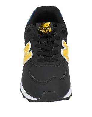 Кроссовки New Balance 574 Junior из замши и ткани, черные