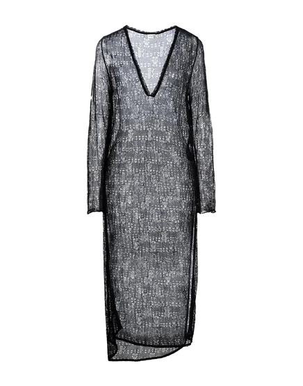 Женское платье Saint Laurent PAPERMAG, чёрное