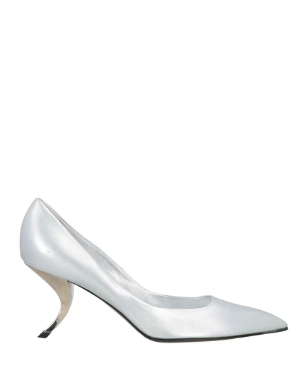 Женские туфли-лодочки Roger Vivier Papermag, серебристые