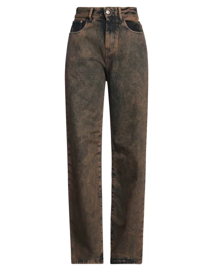 Женские джинсы GCDS Jeans, коричневые