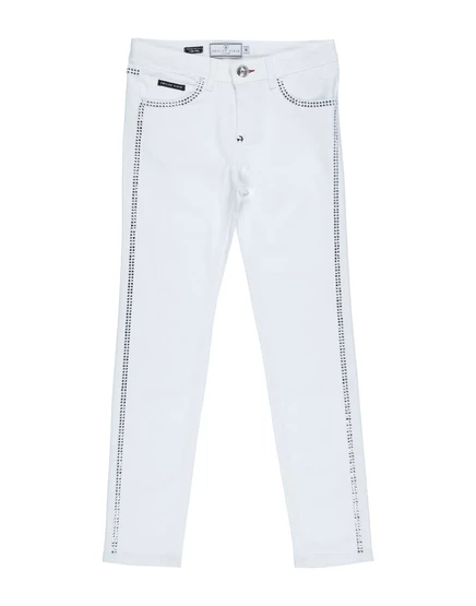 Женские джинсы Philipp Plein promotion_kid, белые