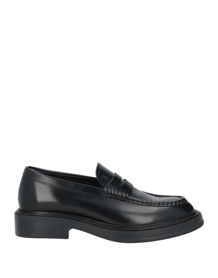 Мужские лоферы Tod's, кожаные, черные