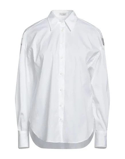 BRUNELLO CUCINELLI Pубашка белый