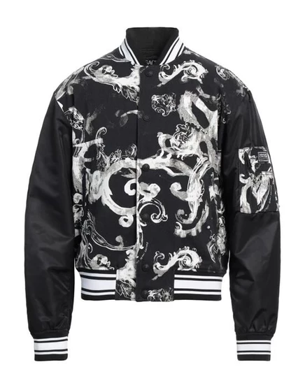 Джинсовый бомбер Versace Jeans Couture, чёрный