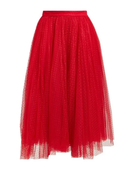 Женская юбка миди Elisabetta Franchi, красная