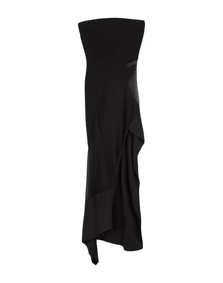 Женское мини-платье Mugler Lorenz_SP, черное