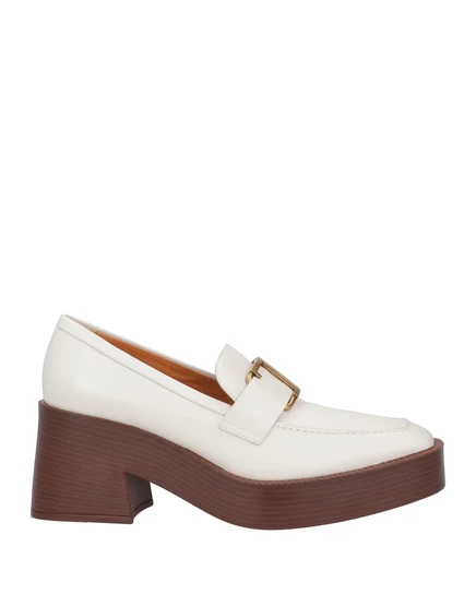 Женские лоферы Tod's Lorenz_SP кожа, светло-кремовые