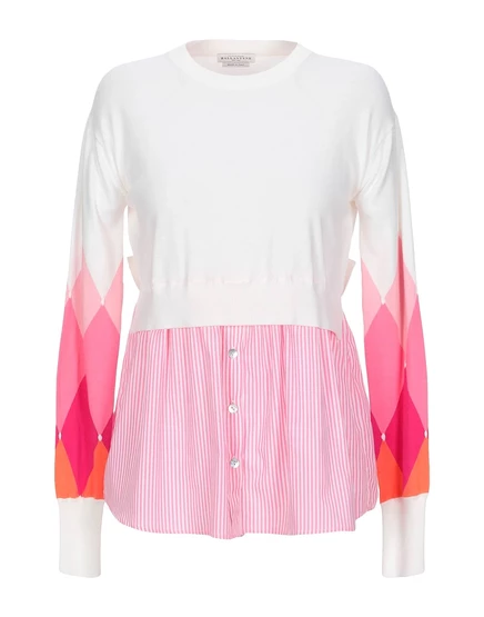 Женский свитер Ballantyne Papermag из кашемира, айвори