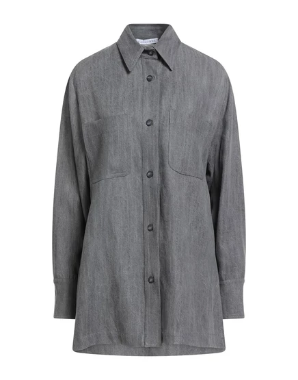 Женская джинсовая рубашка Caractre Denim shirts, серая
