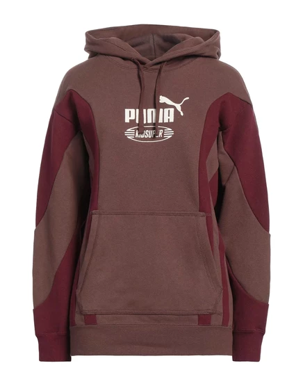 Женское худи Puma Wonderwoman, шоколадное