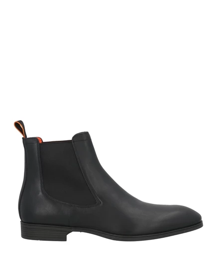 Мужские ботинки Santoni челси, чёрные